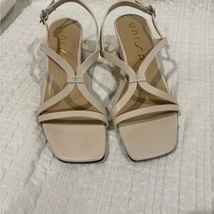 Unisa Women's Beige Strappy Sandals